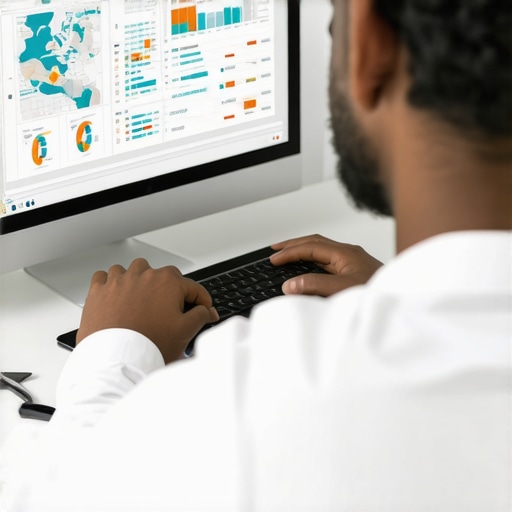 SEO analyst reviewing Google My Business map restoration metrics