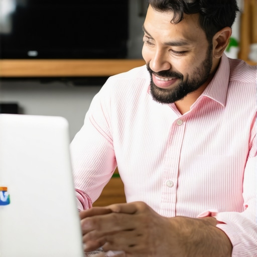 Business owner uploading fresh photos to Google My Business dashboard