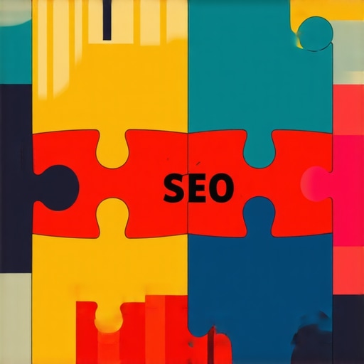 Puzzle pieces symbolizing various local SEO signals coming together